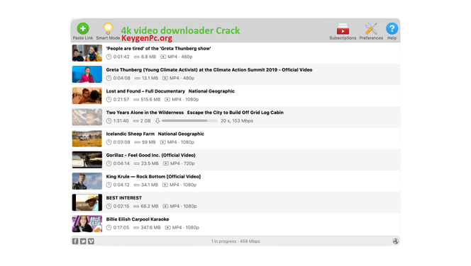 4K Video Downloader 4.41.0 Crack Plus License Key Download